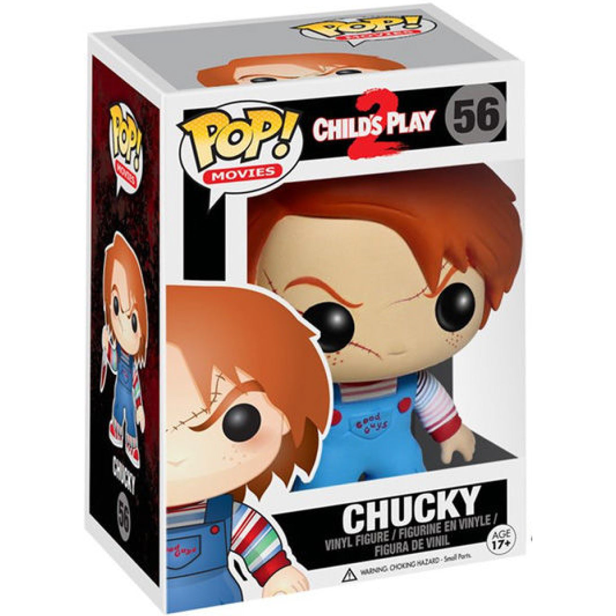 chucky: la bambola assassina - chucky 9cm - funko pop! 56