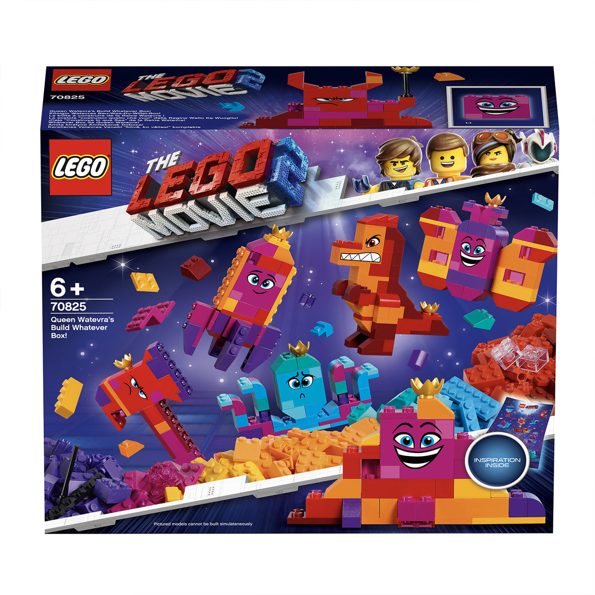 LEGO The Movie 70825 La scatola "costruisci quello che vuoi" della Regina Wello Ke Wuoglio! 70825
