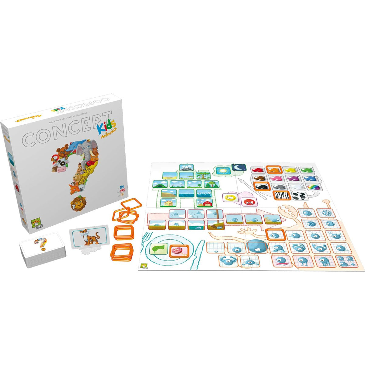 concept kids animali