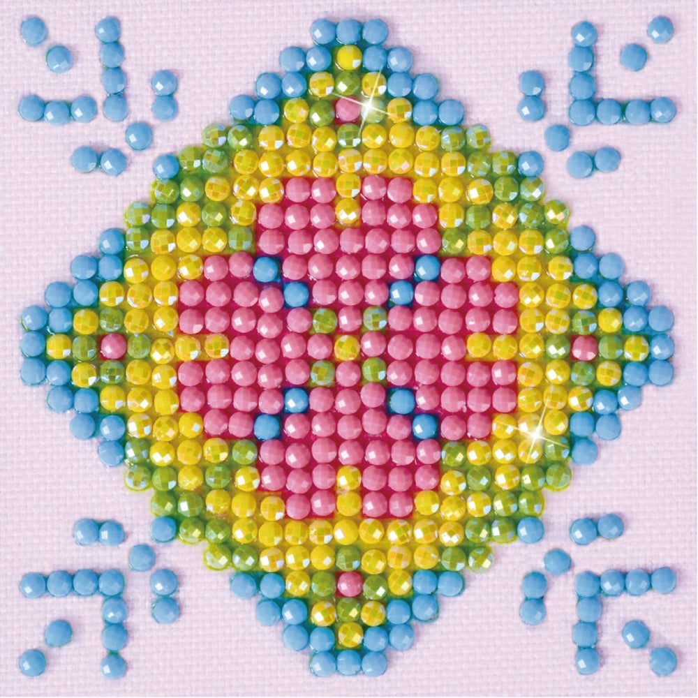 patchwork mandala 2 - diamond dotz starter dds.028
