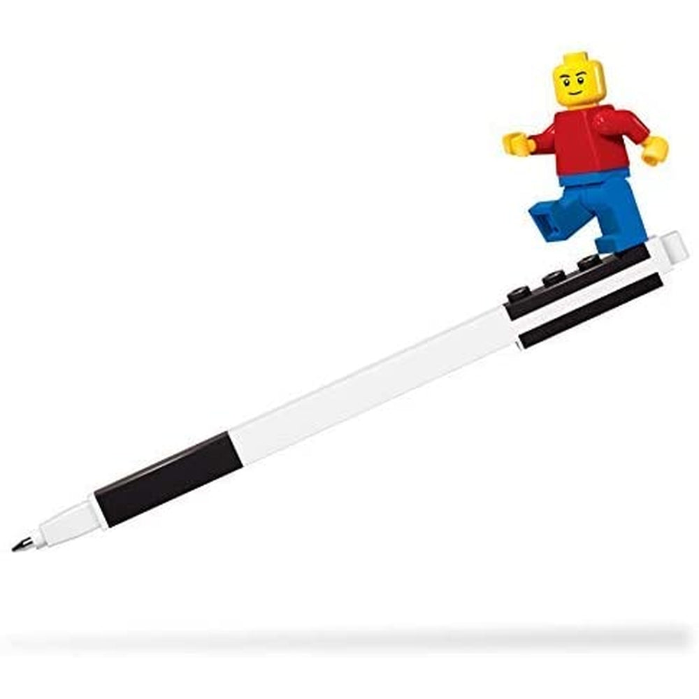 Cancelleria penna gel nera più minifigure