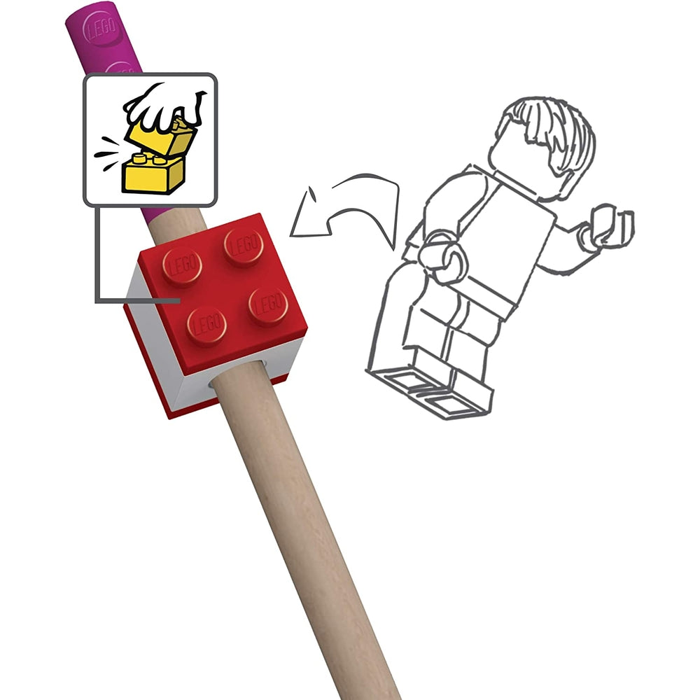 Disegno e Colori matite colorate 12 pezzi più topper new brick