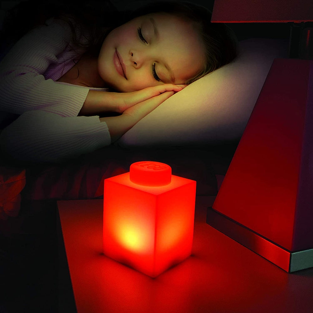 Cameretta e Casa luce notturna brick led rosso