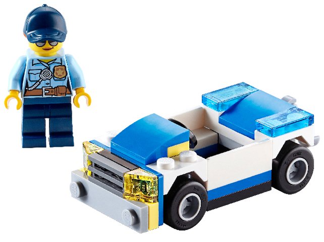 LEGO City 30366 auto della polizia