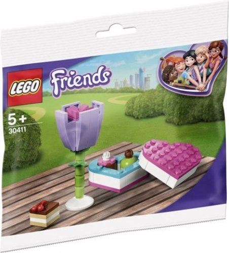 LEGO Friends 30411 scatola di cioccolatini e fiori