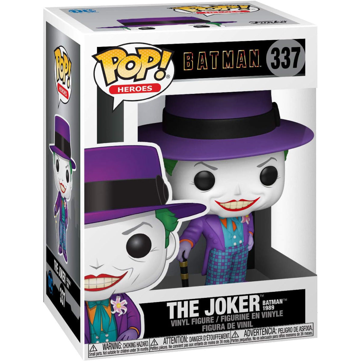 batman 1989 - joker 9cm - funko pop 337