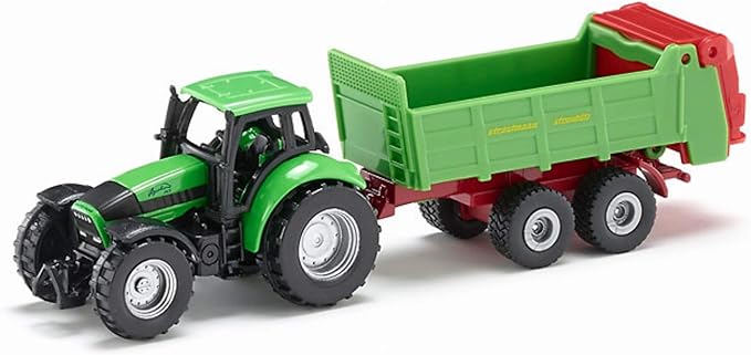 trattore deutz con rimorchio