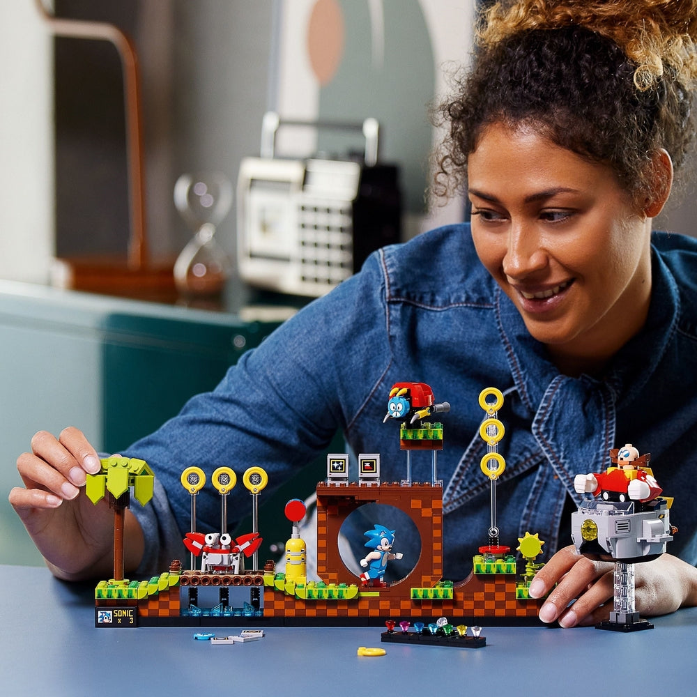LEGO Ideas 21331 sonic the hedgehog green hill zone