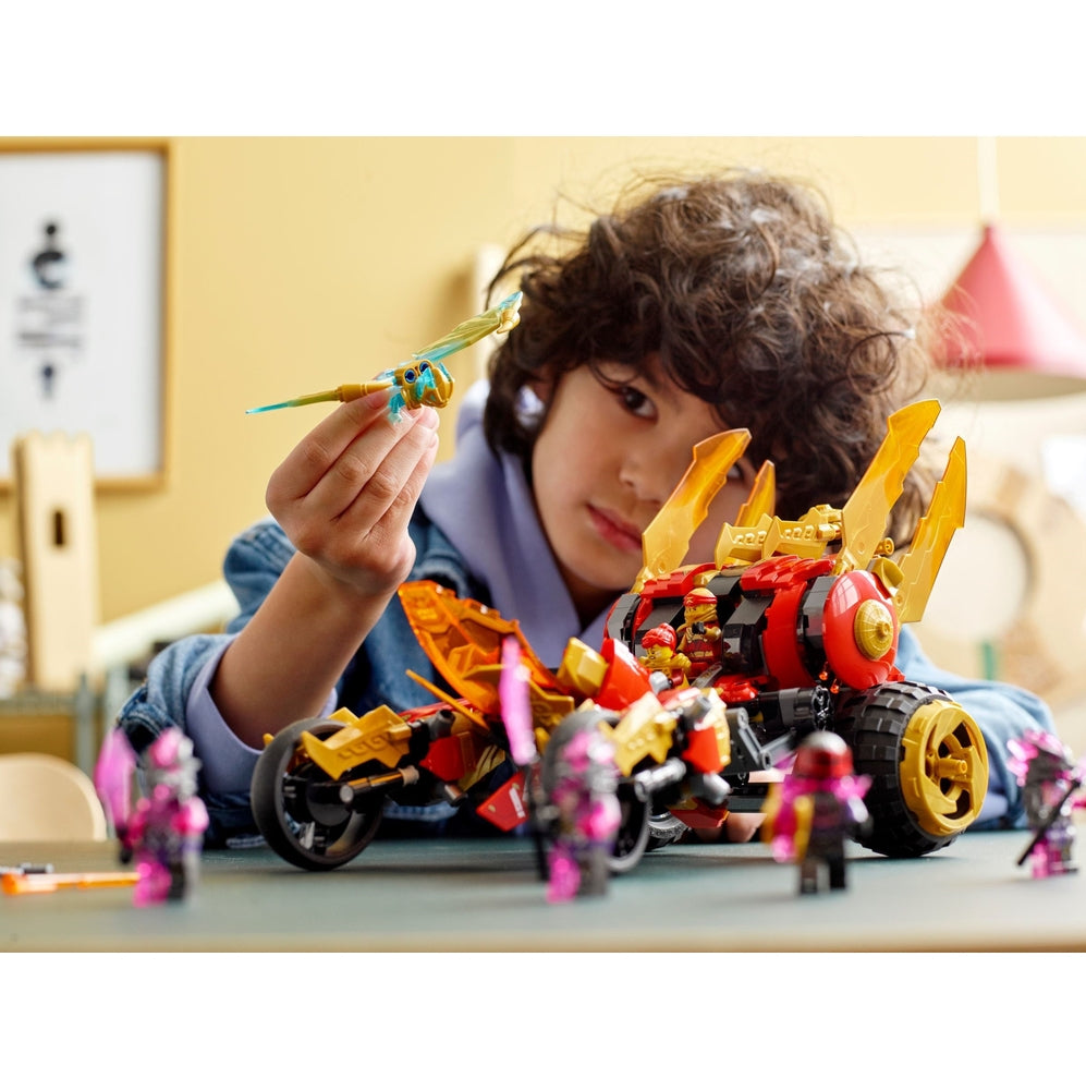 LEGO Ninjago 71773 raider-drago d’oro di kai