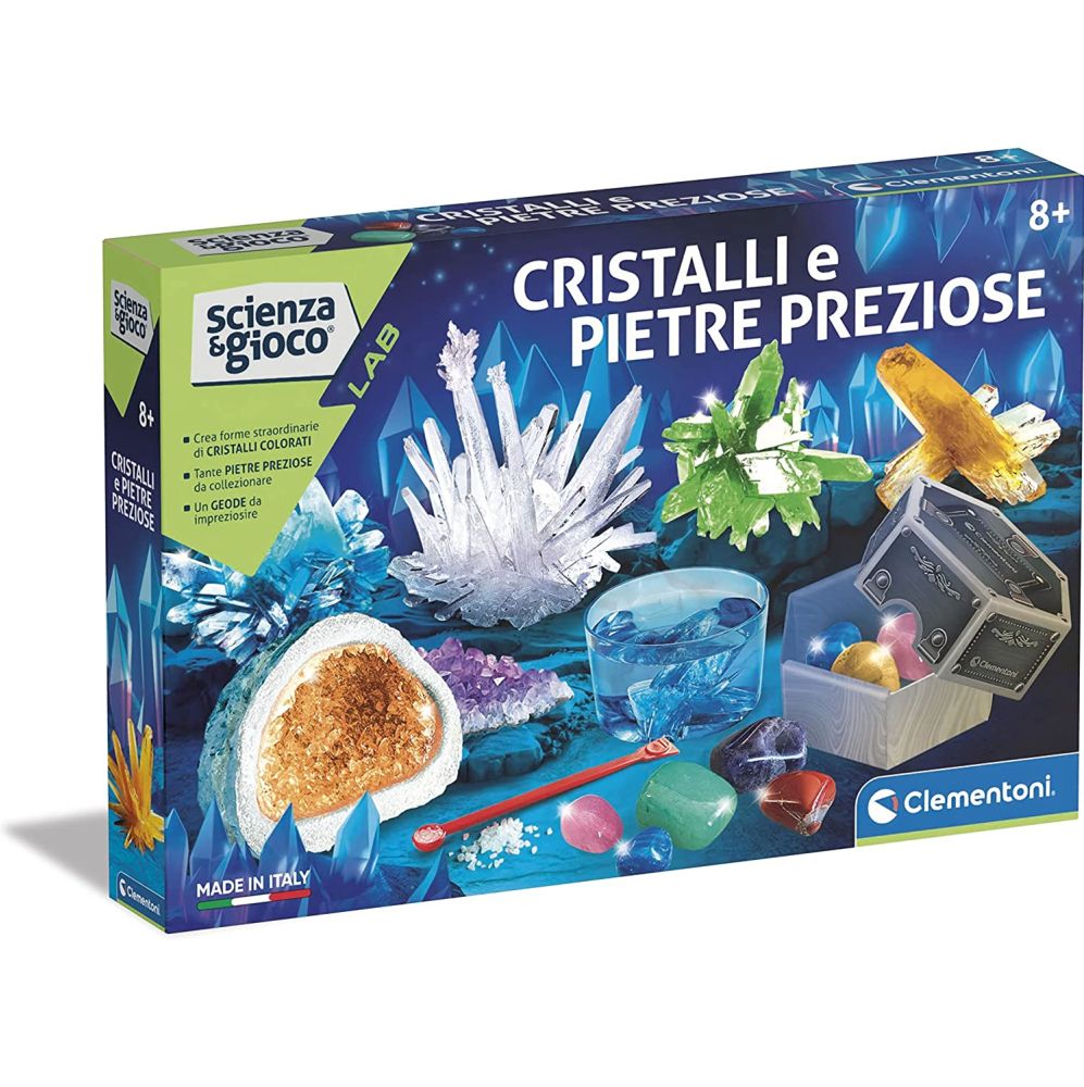 scienza e gioco lab - cristalli giganti e pietre preziose