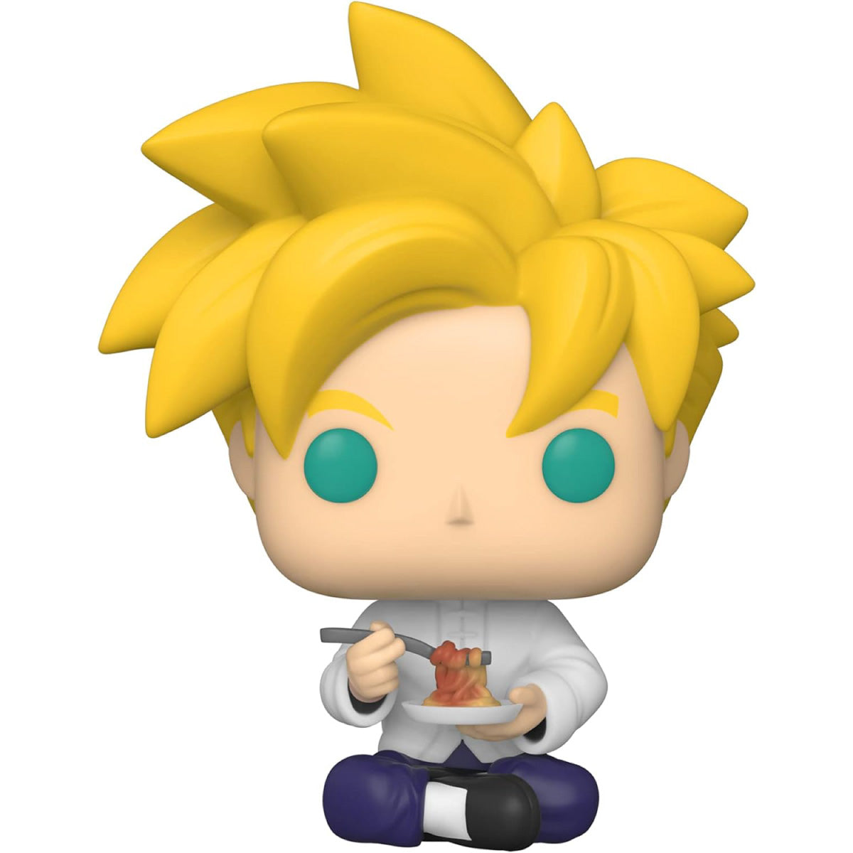 dragon ball z - gohan super saiyan with noodles 9cm - funko pop! 951