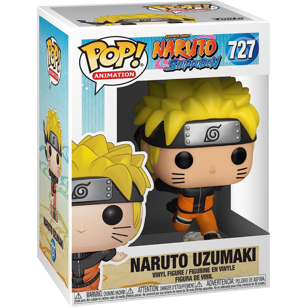 naruto shippuden - naruto uzumaki 9cm - funko pop! 727