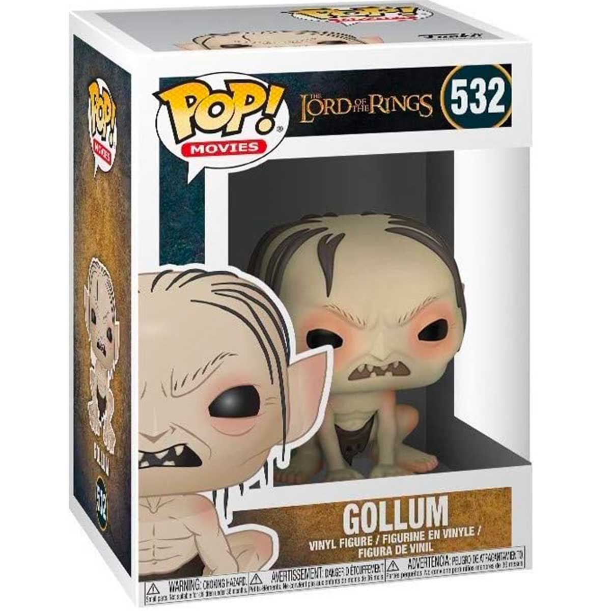 the lord of the rings - gollum 9cm - funko pop! 532