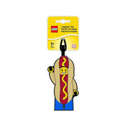 lego bag tag - hot dog