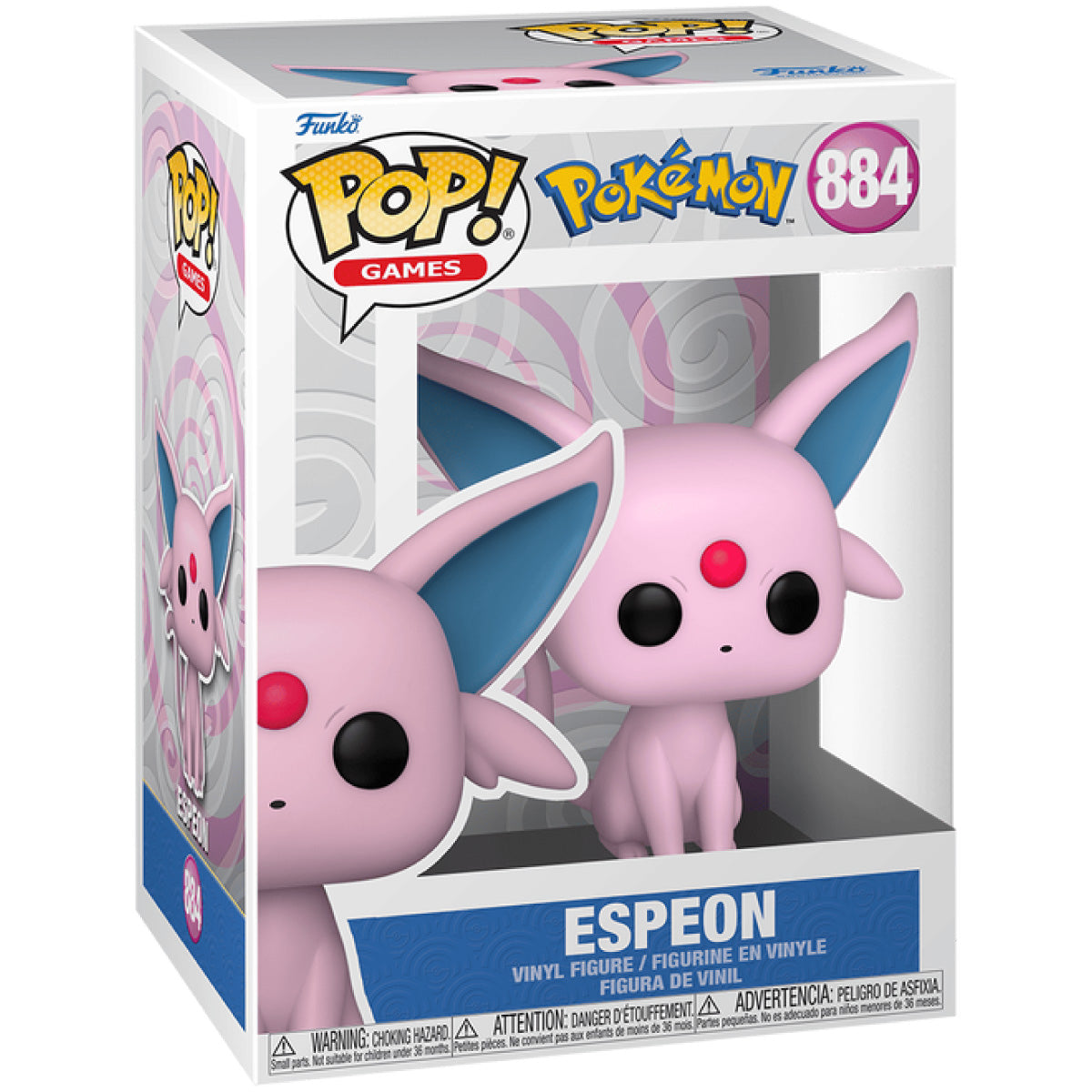 pokémon - espeon 9cm - funko pop! 884