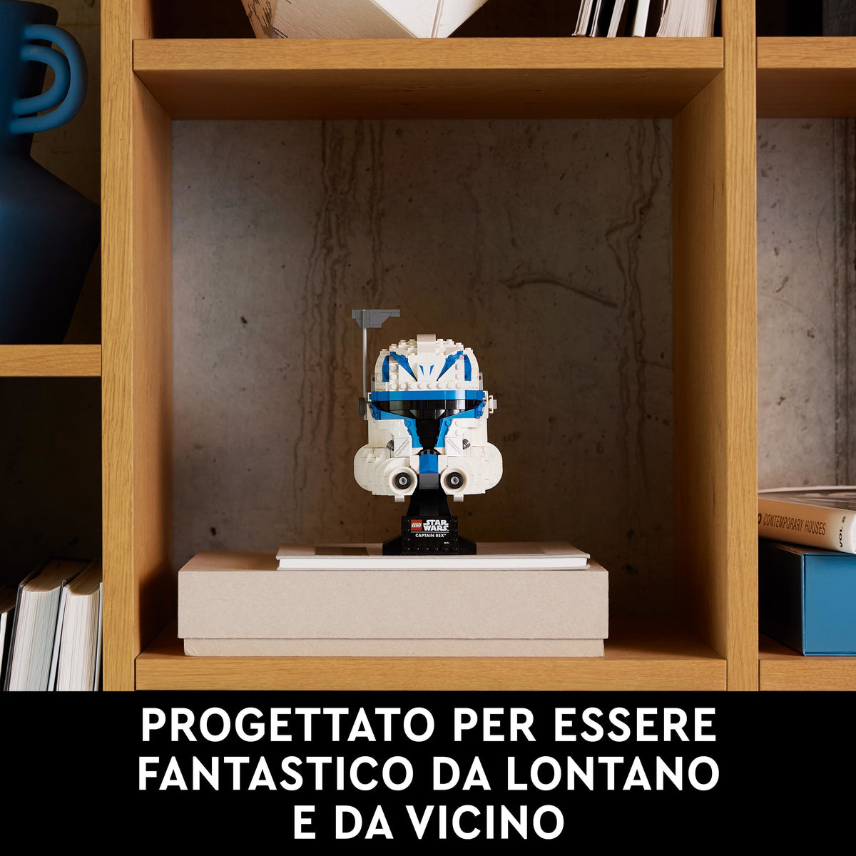 75349 - casco di captain rex star wars