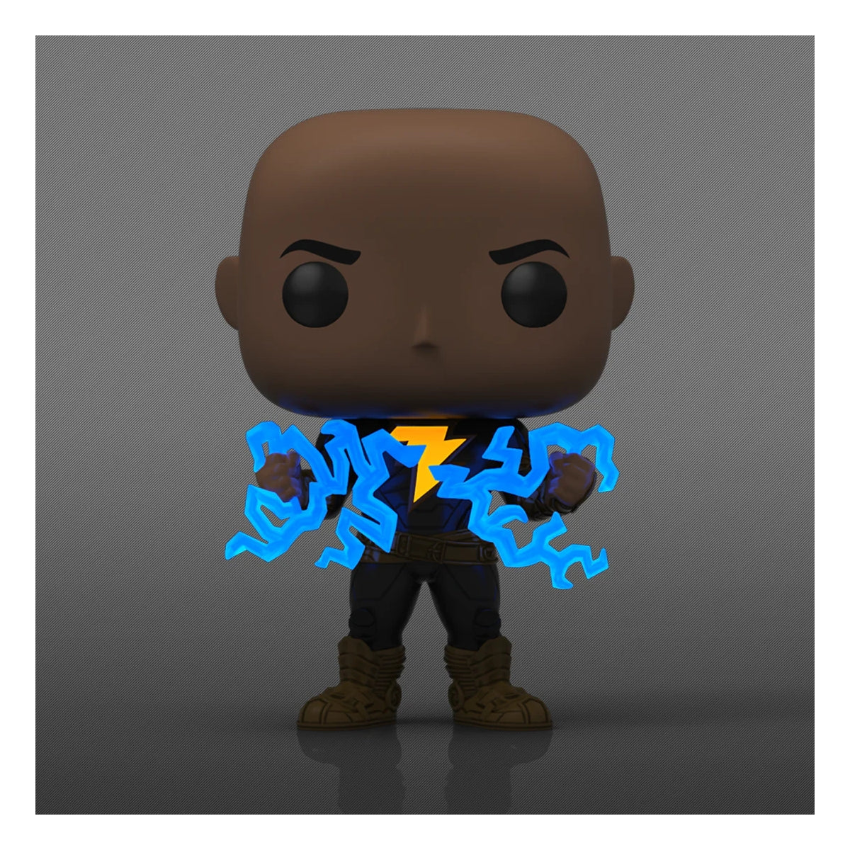 dc comics: black adam - black adam 9cm - funko pop 1232 glow chase limited edition
