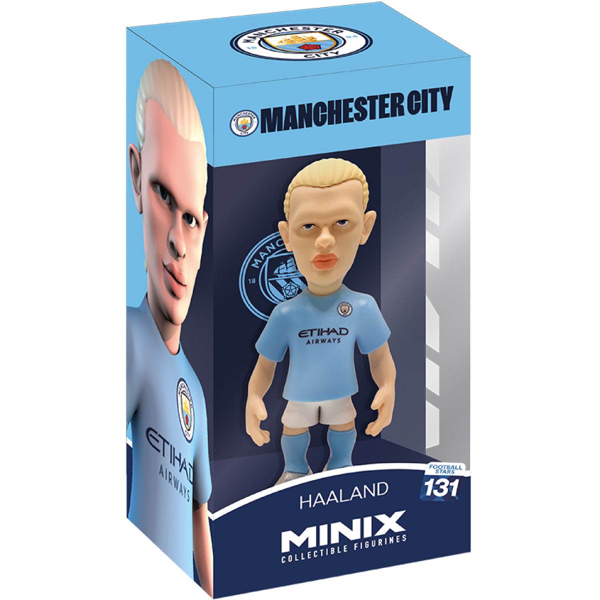 manchester city - haaland - football stars 131 - minix collectible figurines 12cm