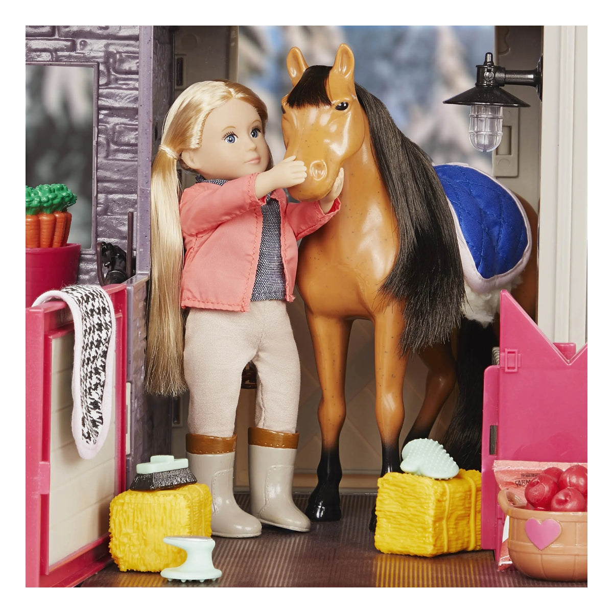 lori - saddle up horse set