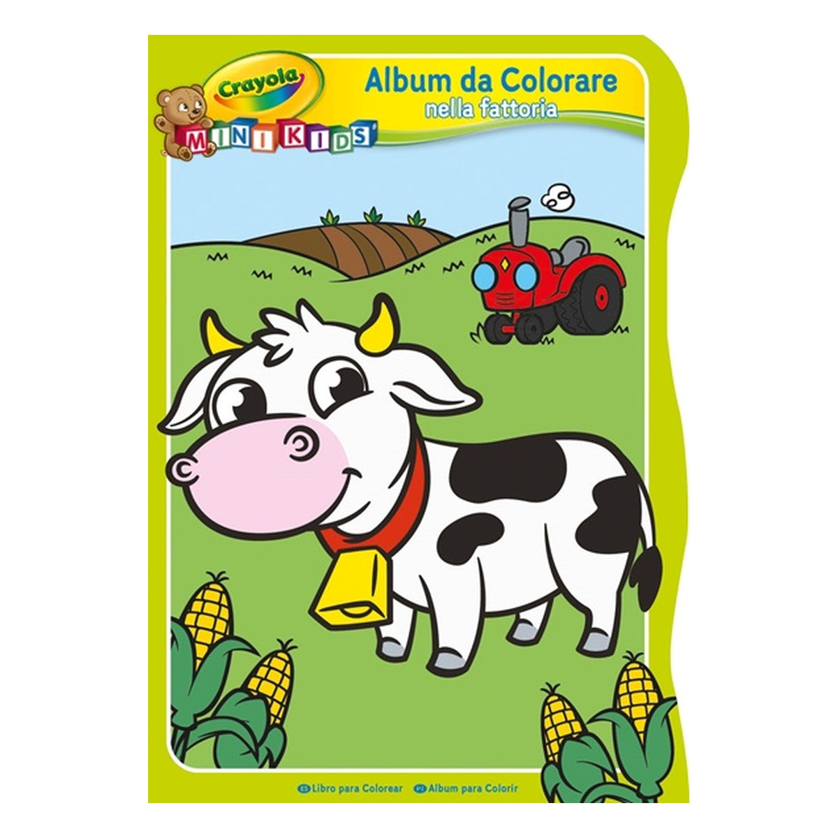 album da colorare sagomato