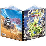 pokemon - album 12 pagine 4 tasche - scarlatto e violetto ossidiana infuocata