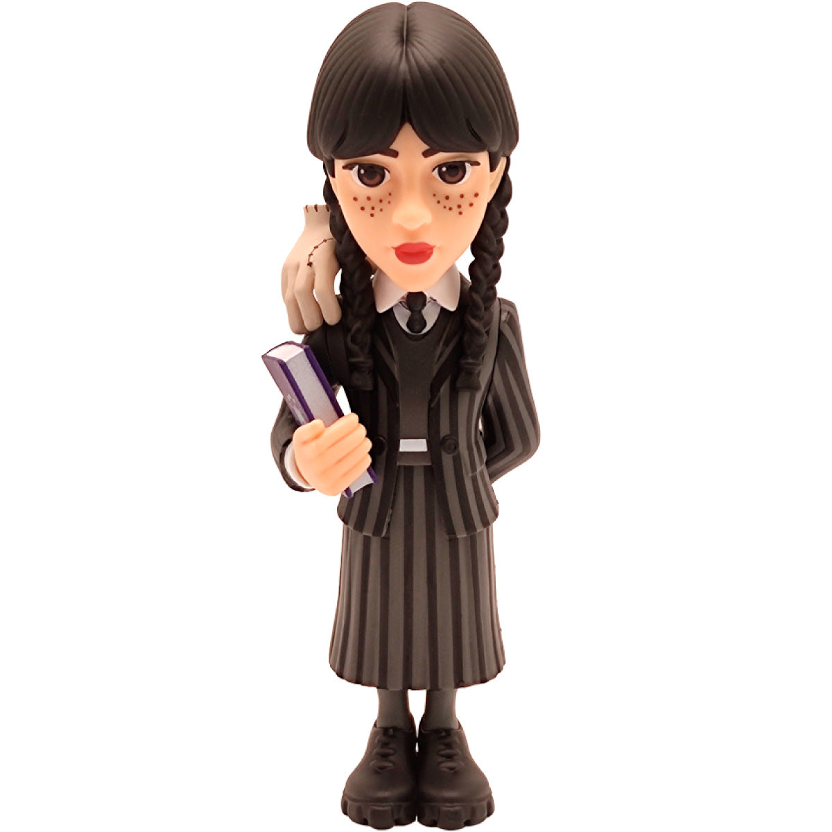 wednesday - mercoledì con mano - tv series 123 - minix collectible figurines