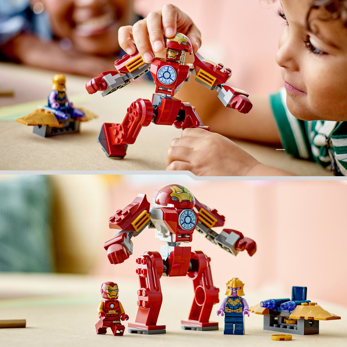 76263 - iron man hulkbuster vs. thanos