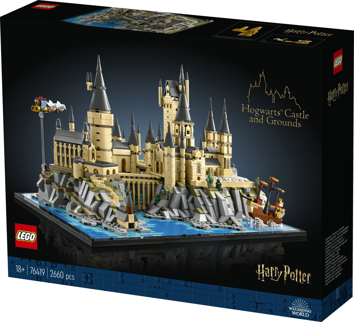 76419 - castello e parco di hogwarts