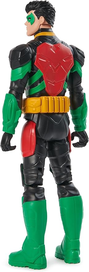 dc comics - robin con armatura - personaggio snodabile di 30cm