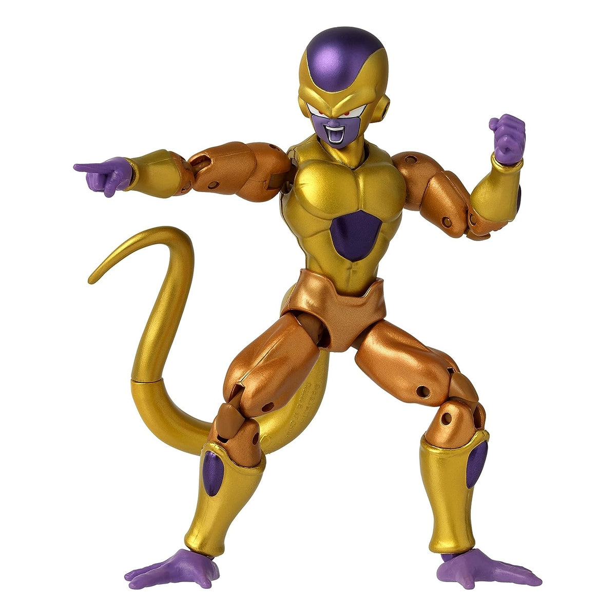 dragon ball super - dragon stars series battle pack - goku super saiyan blue vs golden freezer 17cm