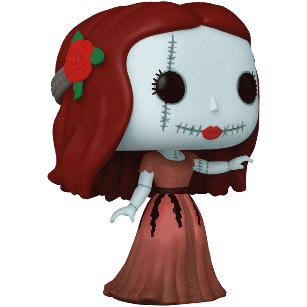 nightmare before christmas 30th anniversary - formal sally 9cm - funko pop 1380