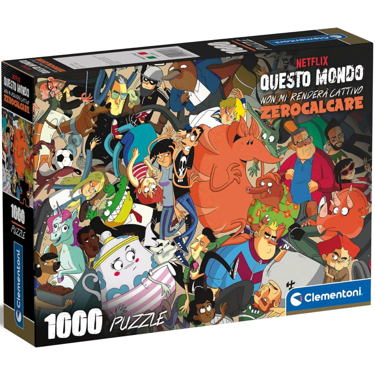 zerocalcare 4 - puzzle 1000 pezzi
