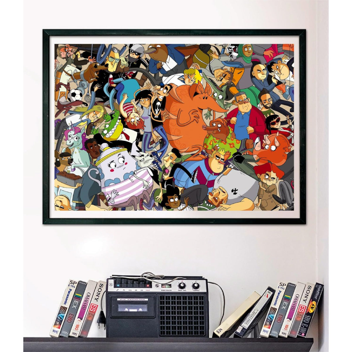 zerocalcare 4 - puzzle 1000 pezzi
