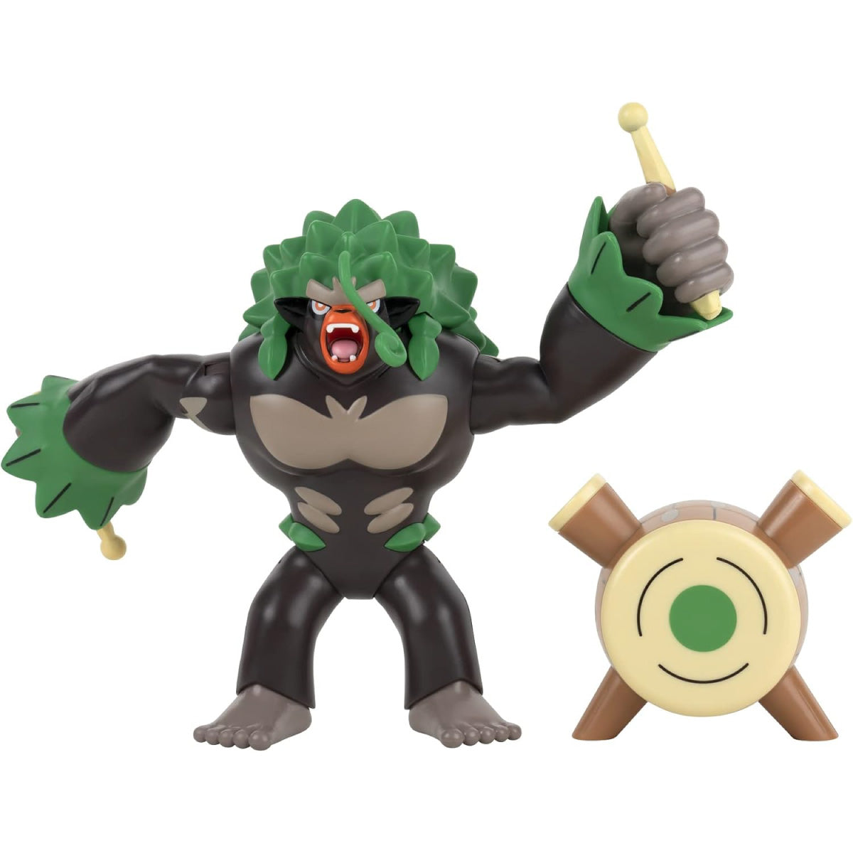 pokémon - epic battle figure - personaggio gigante 30cm - rillaboom