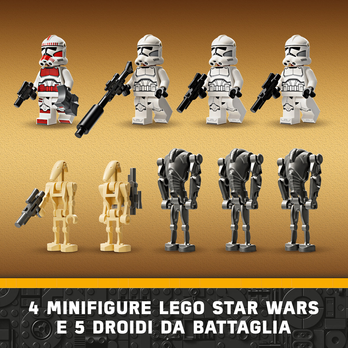 75372 - battle pack clone trooper e battle droid