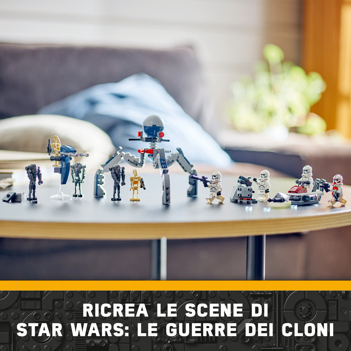 75372 - battle pack clone trooper e battle droid
