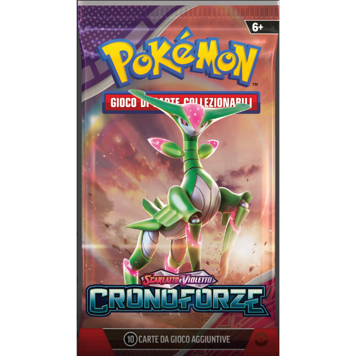 pokemon scarlatto e violetto cronoforze - bustina singola (ita)