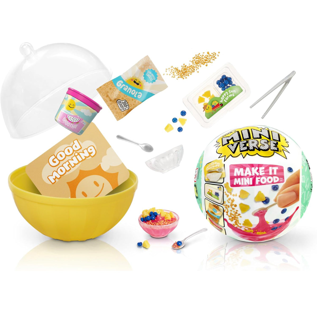 mga's miniverse - make it mini food - cafe - food serie 3