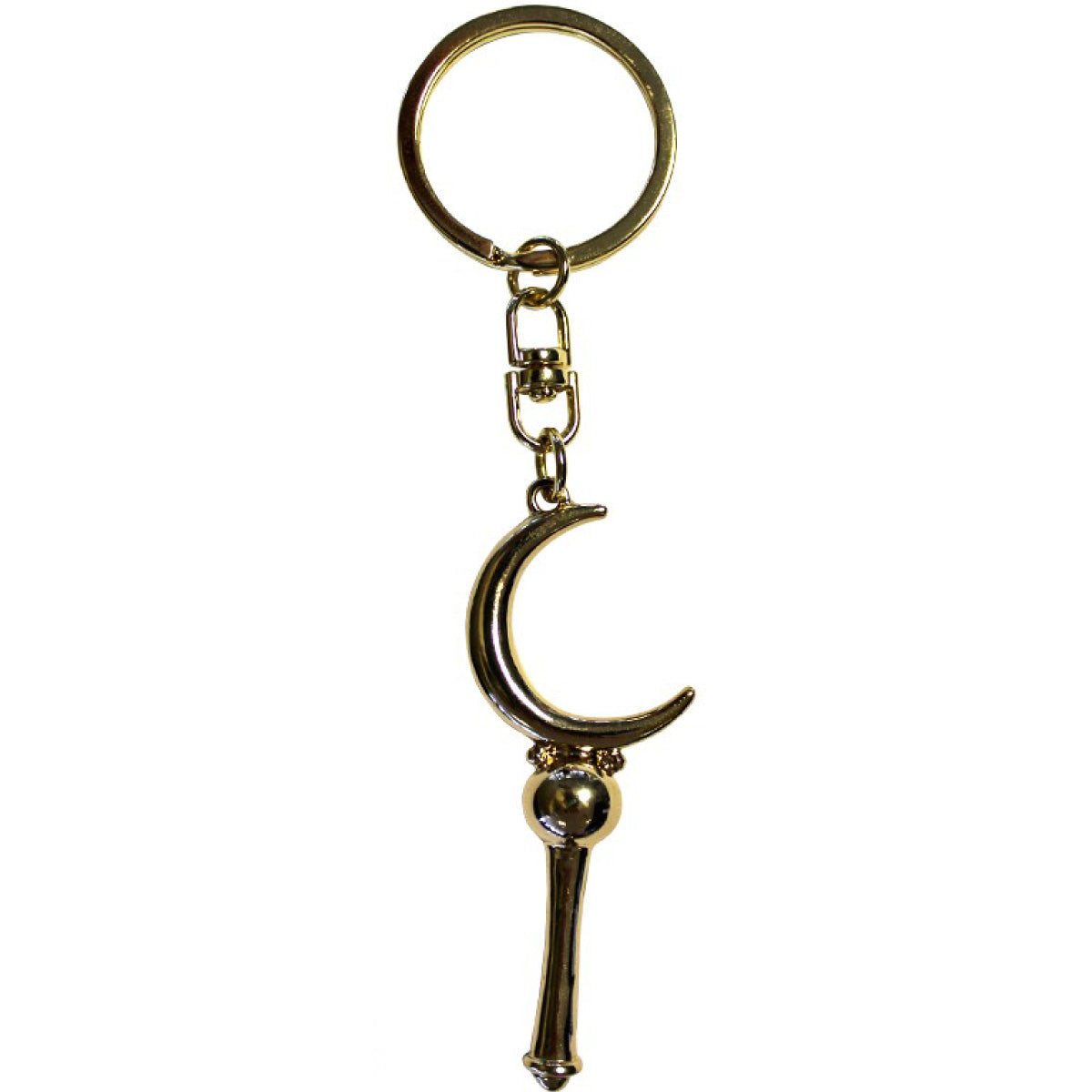 sailor moon - keychain 3d - moon stick
