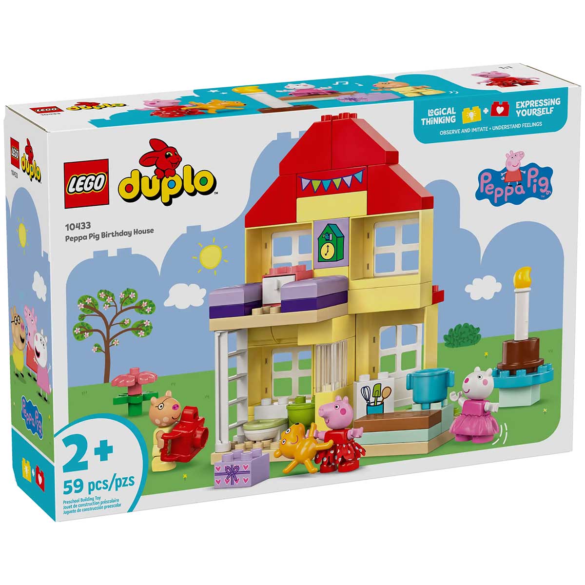 LEGO Duplo 10433 la casa del compleanno di peppa pig