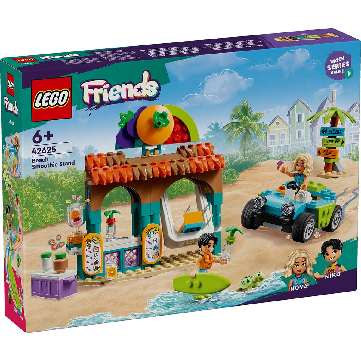 LEGO Friends 42625 bancarella dei frullati sulla spiaggia