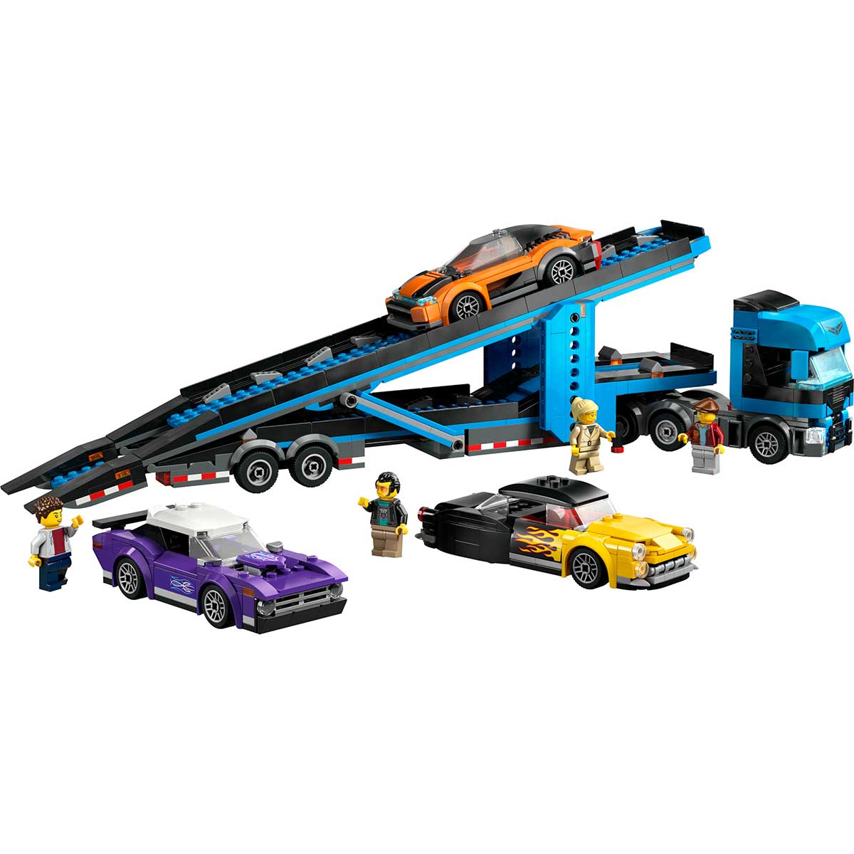 LEGO City 60408 camion trasportatore con auto sportive
