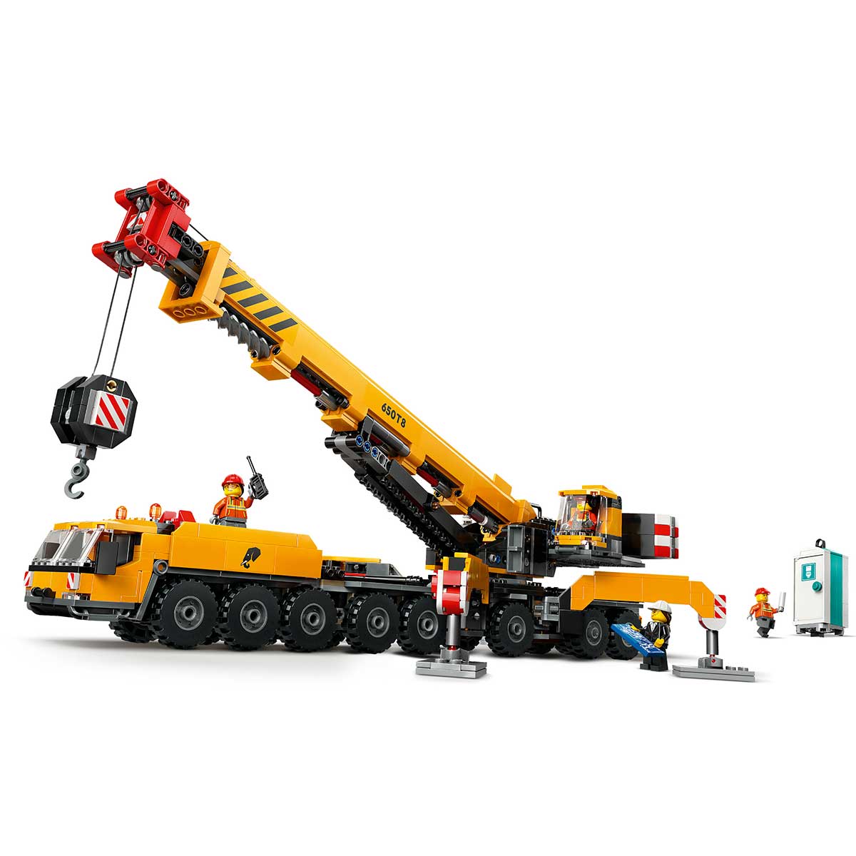 LEGO City 60409 gru da cantiere mobile gialla