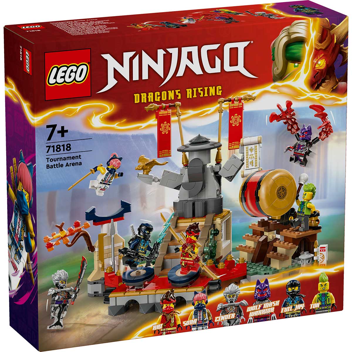 LEGO Ninjago 71818 torneo: arena di battaglia