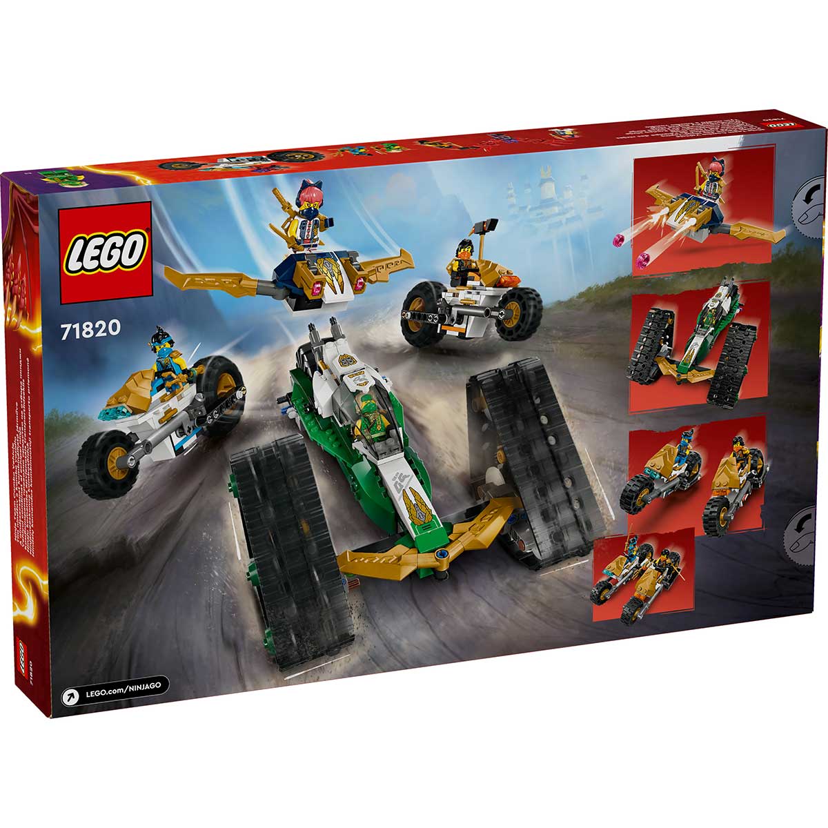 LEGO Ninjago 71820 cingolato del team ninja