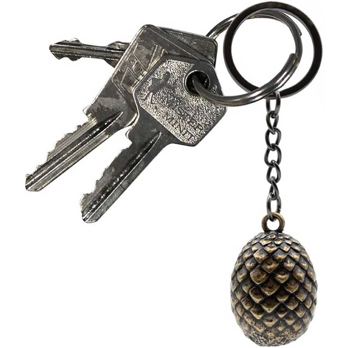 house of the dragon - keychain 3d - uovo di drago