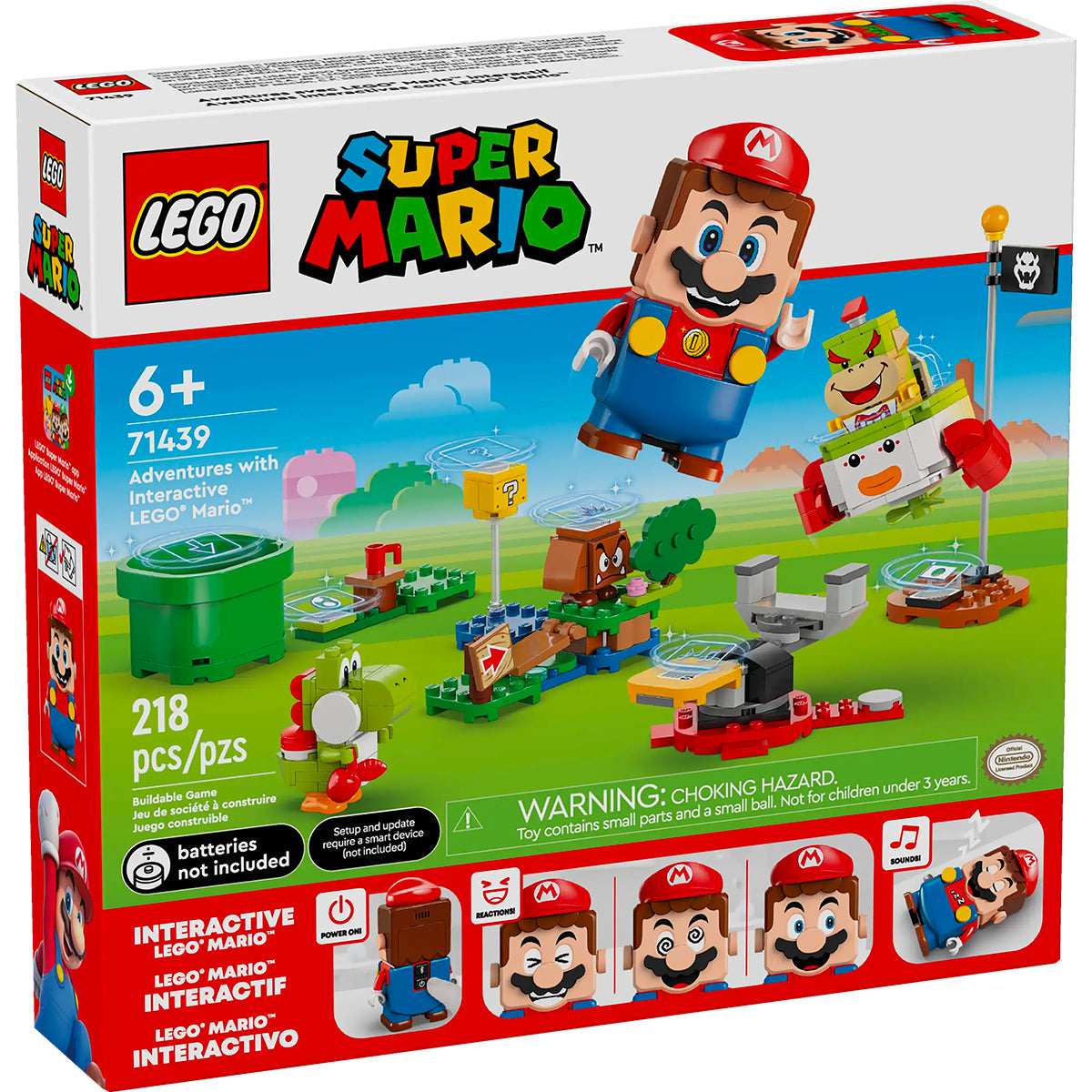 LEGO Super Mario 71439 avventure di lego mario interattivo
