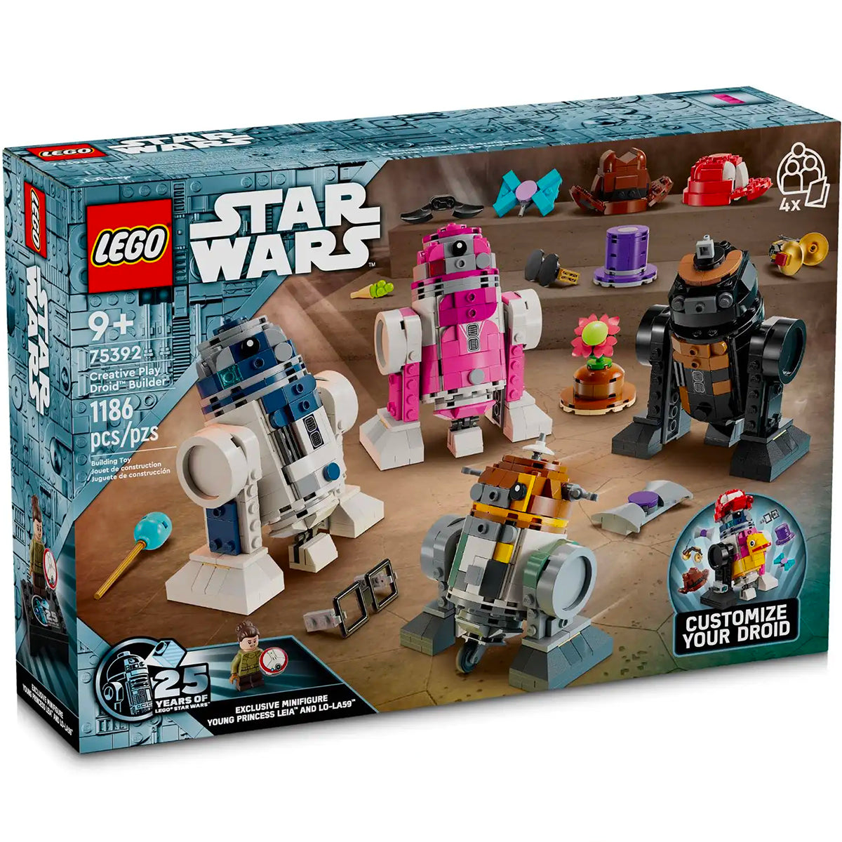 LEGO Star Wars 75392 gioco creativo costruisci un droide