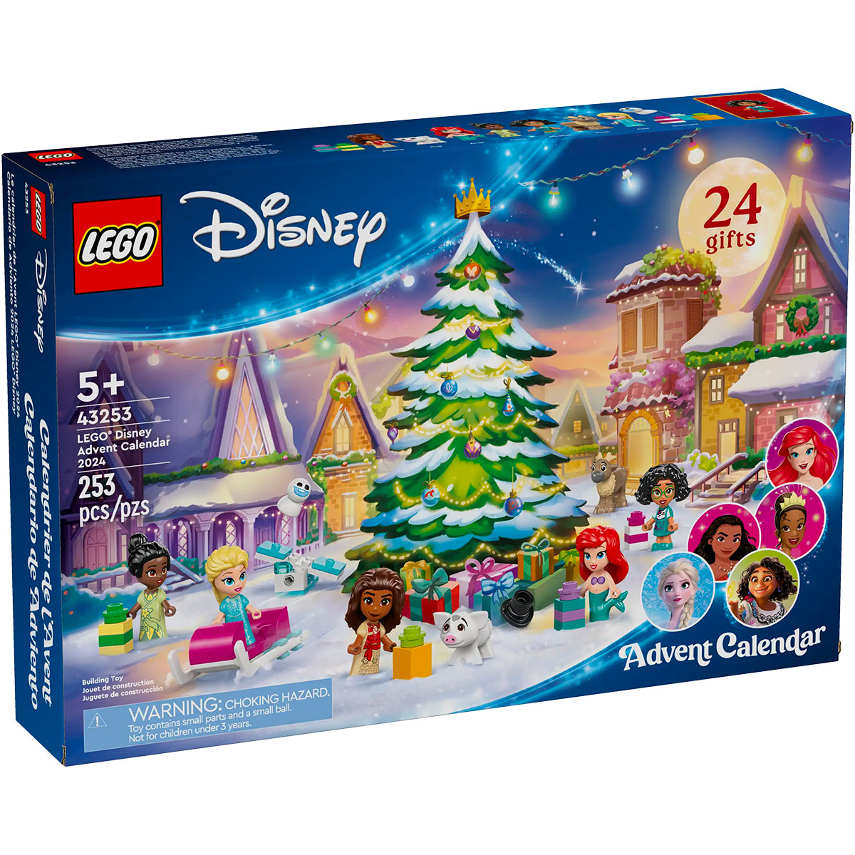 LEGO Disney Princess 43253 calendario dell’avvento disney 2024