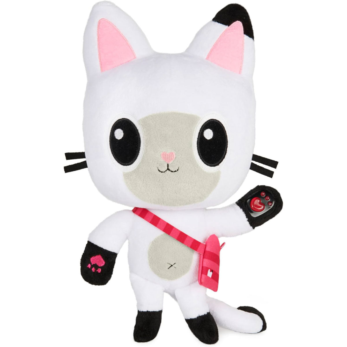gabby's dollhouse - pandy panda peluche interattivo - 33cm
